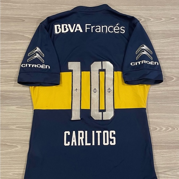 Nike Other - Nike 2014/15 Boca Juniors CABJ Carlitos # 10 Soccer Jersey Men’s Size Medium